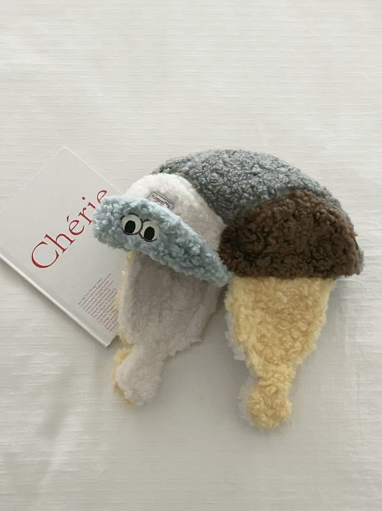 Outdoor Fleece Patchwork Warm Ear-Protecting Ski Baseball Cap For Cold Weather