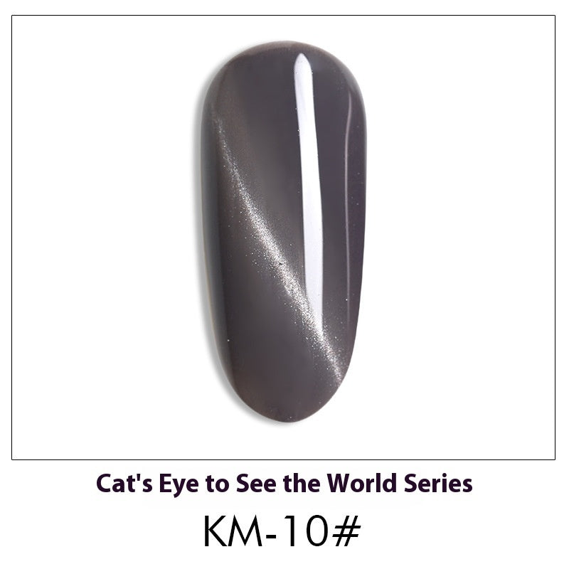 New 36 Colors Suit White Phototherapy Plastic Cat Eye Series Nail Polish Gel
