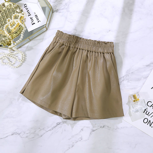 Loose Wide Leg Slim High Waist Shorts
