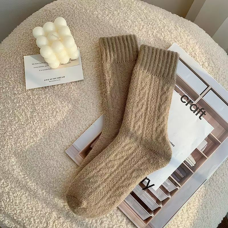 Women's AutumnWinter Warm Terry Socks