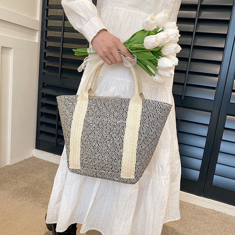 Women's Simple Fashion Versatile Handbag Straw