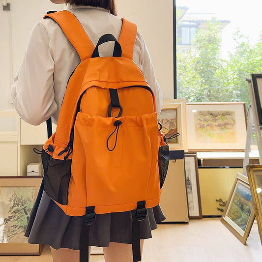 Lightweight Backpack Waterproof Multi-pocket Unisex Style Men And Women
