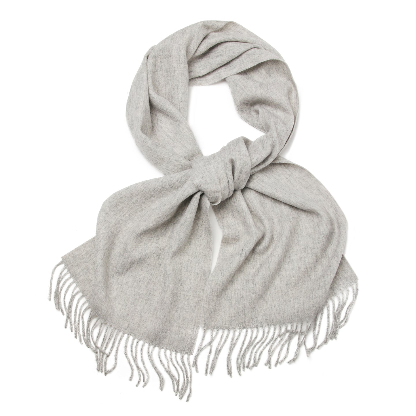 Inner Mongolia Full Wool Shawl Scarf Women's Plain Wool Scarf
