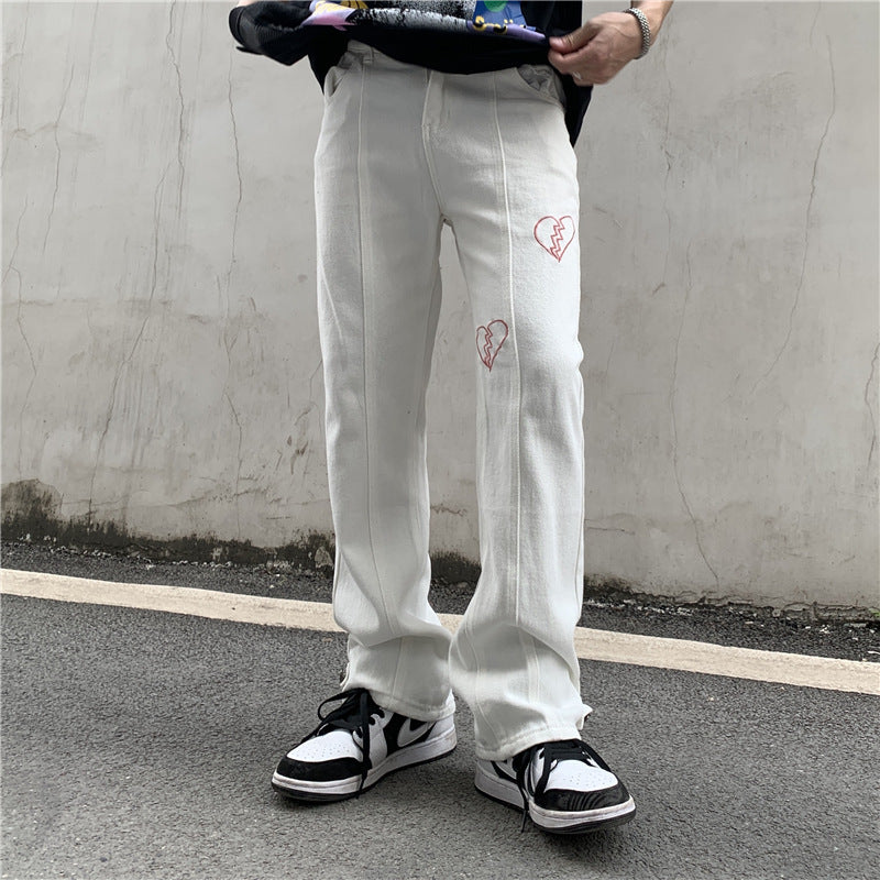 Men's Loose Straight Wide Leg Pants