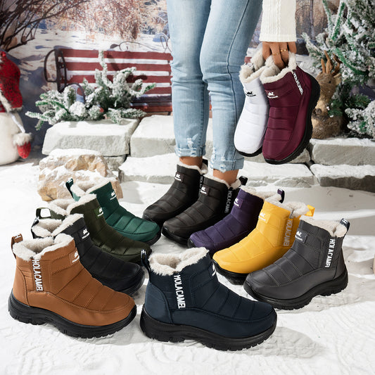 Women's Snow Boots With Fleece Lining