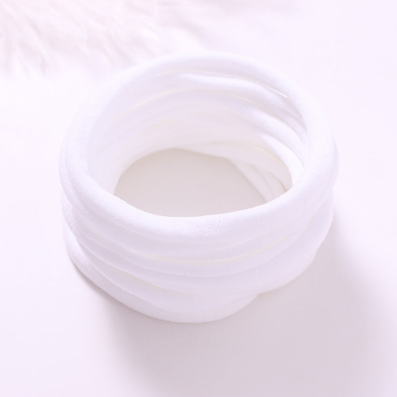 European And American INS Seamless Nylon Fine Hair Band Children's Hair Ring Handmade DIY Baby Headband