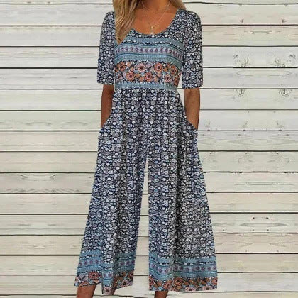 Fashion Women's Wear Strap Temperament Jumpsuit