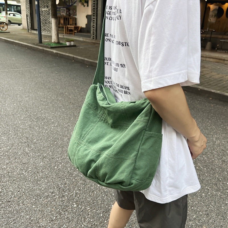 Women's Large-capacity Canvas Shoulder Crossbody Bag