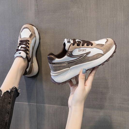 Women's Genuine Leather All-match Casual Old Shoes