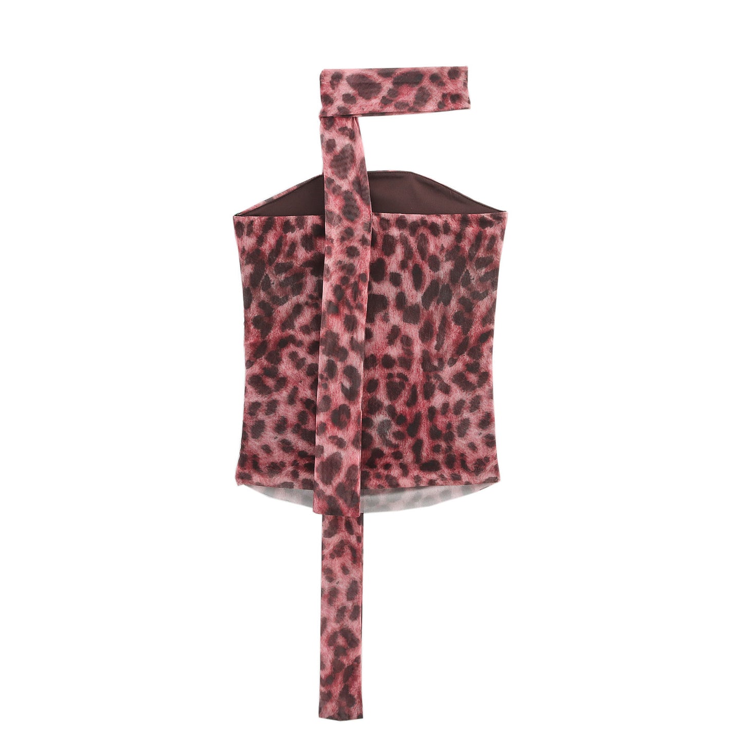 Summer Animal Print Sling Top