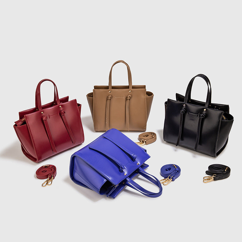 Store håndtasker til kvinder i ny wing-stil Taske All-match Skuldertaske Messenger Bag