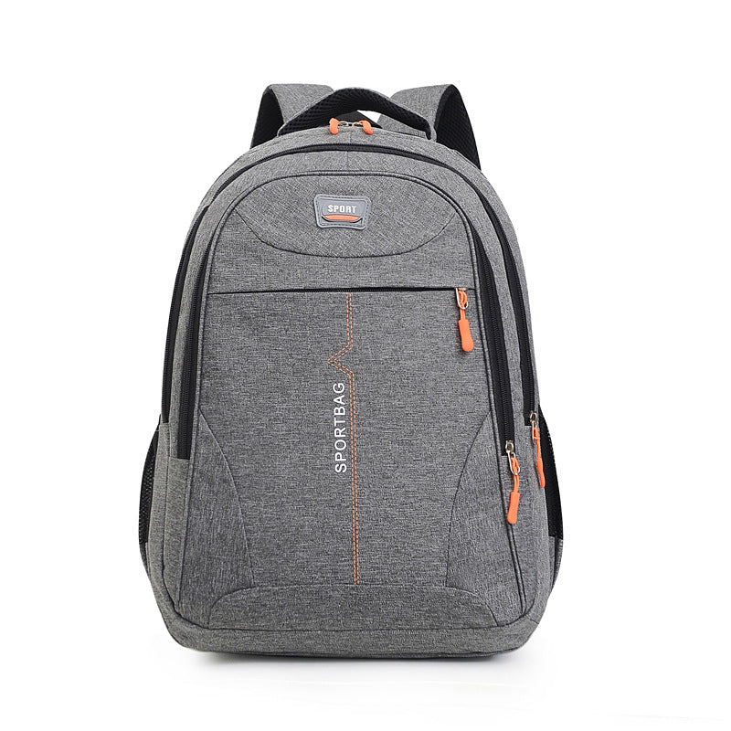 Men's And Women's Fashionable Large Capacity Simple Double Shoulder Travel School Bag