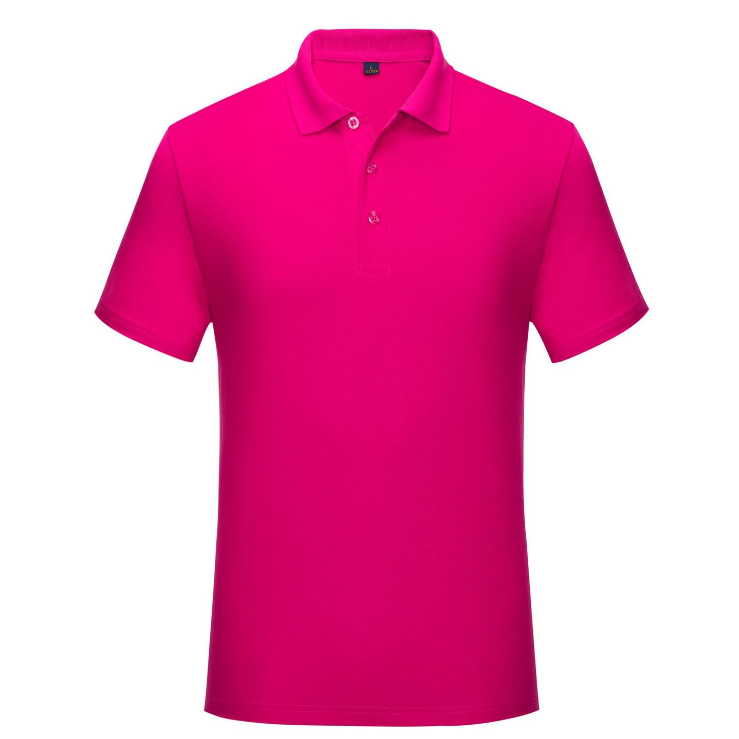Solid Color Business Office Thin Polo Shirt Uniform