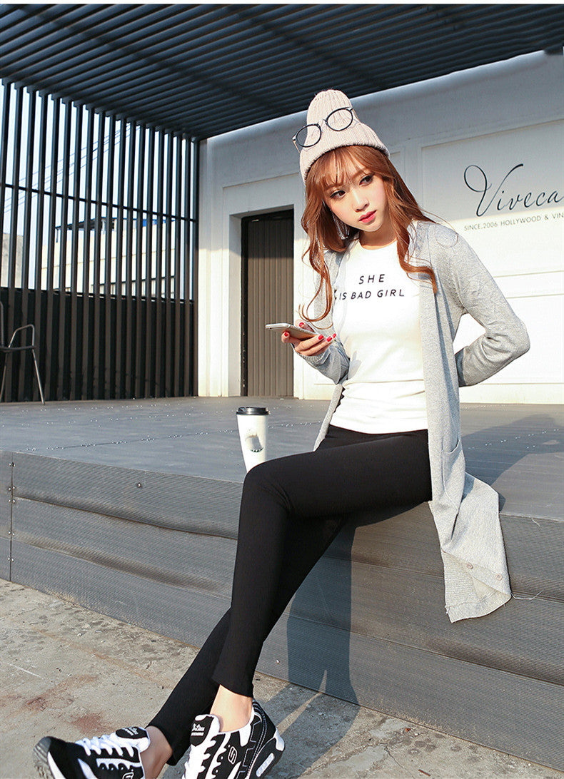 Leggings Spring New Outer Wear Nine Points