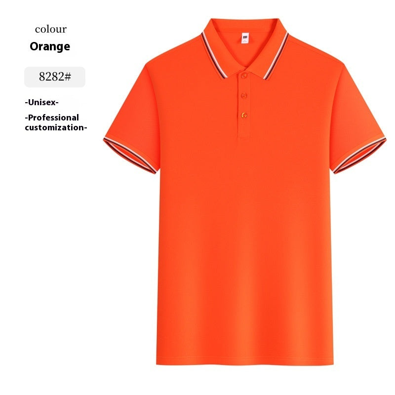 Short Sleeve Lapel Group Building Casual Polo Shirt