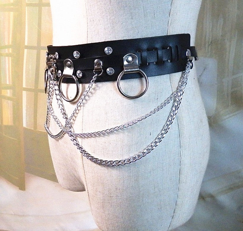 Fashionable Waist Chain, Punk Belt And Harajuku Belt