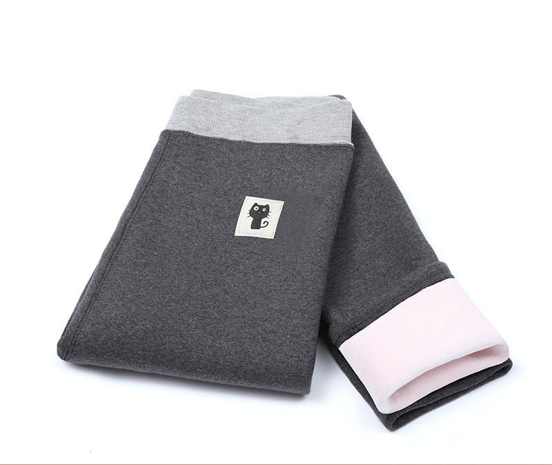 Autumn and winter thickened plus velvet leggings