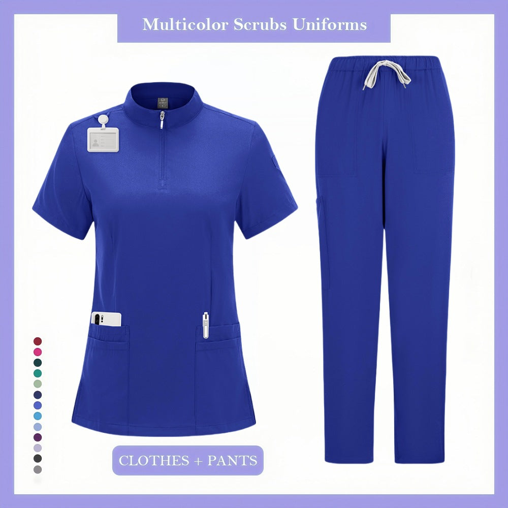 Surgical Scrub Hand-washing Gown Dental Clinic Uniform Beauty Salon Workwear