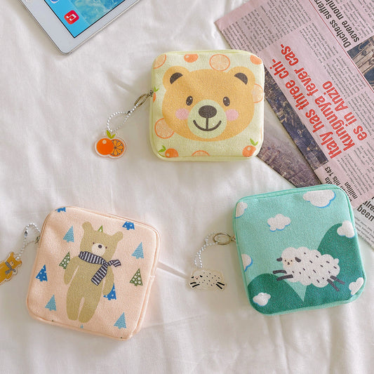 Cute Japanese Portable Cosmetic Lipstick Storage Bag