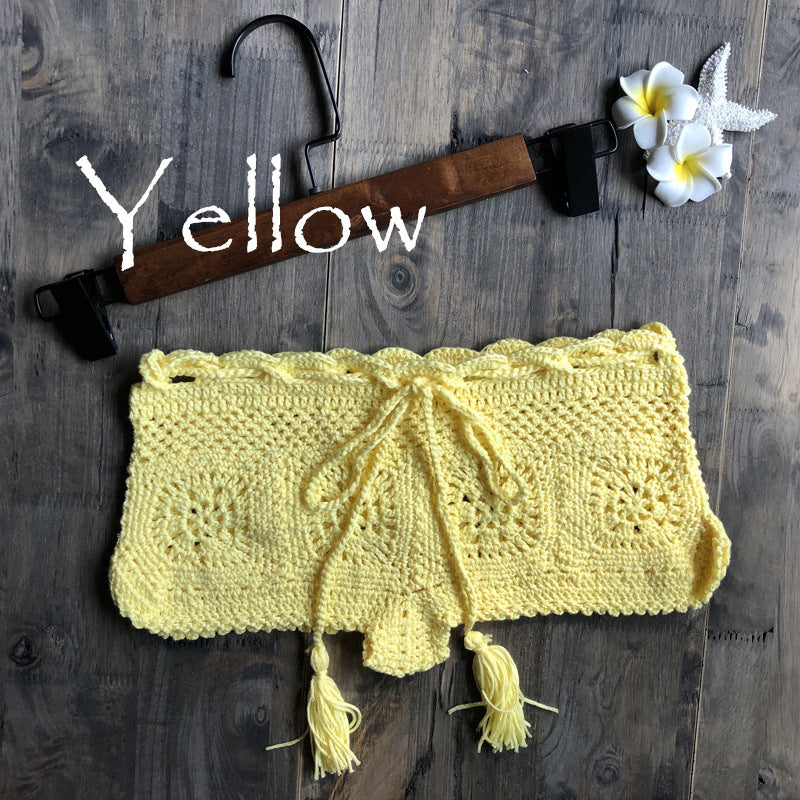 Knitted beach pants