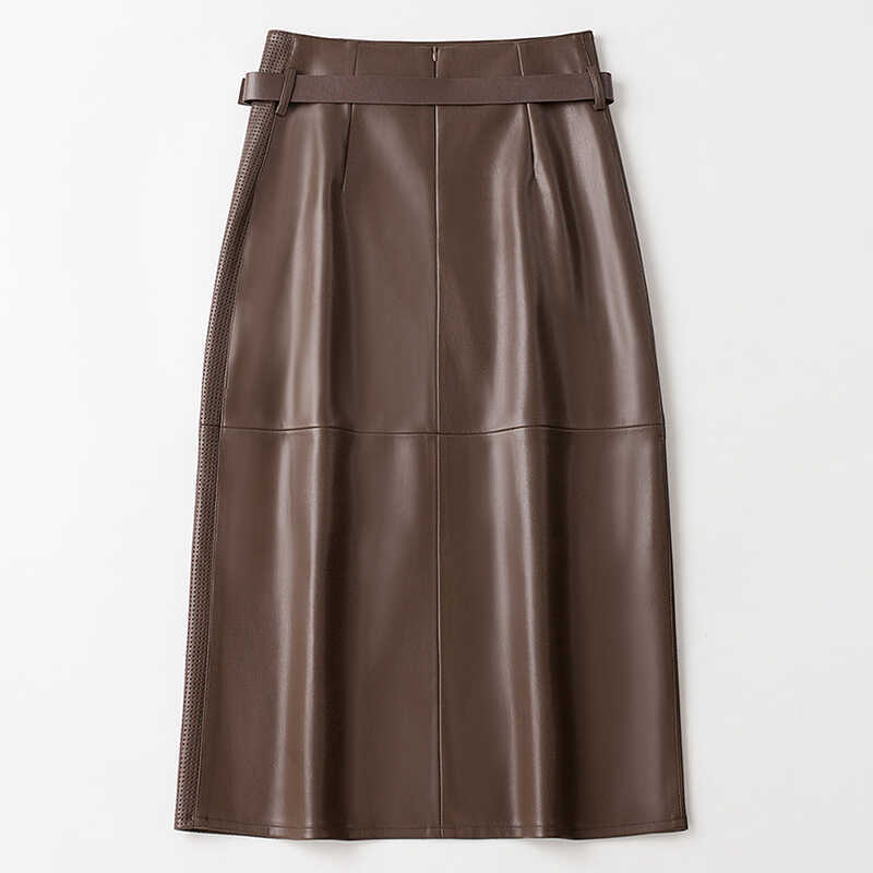 Women's High Waist Slimming Hip Skirt Mid-length
