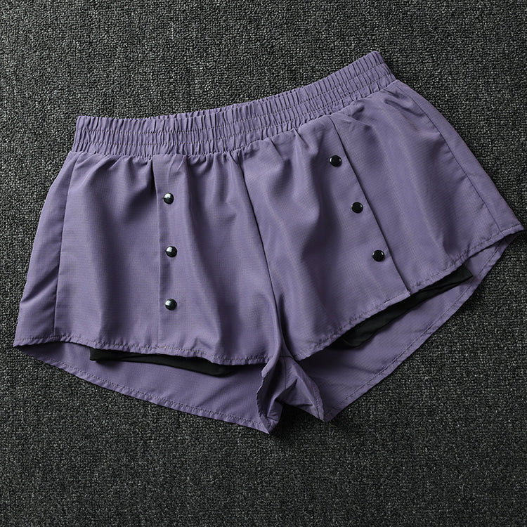 Anti-glare quick-drying breathable shorts women's running marathon