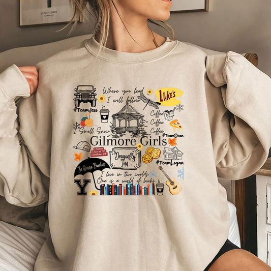 Gilmore Girls Sweatshirt Stars Hollow T-shirt Dragonfly