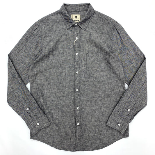 Summer Cotton And Linen Shirt Men's Linen Cotton Thin Japanese-style Retro