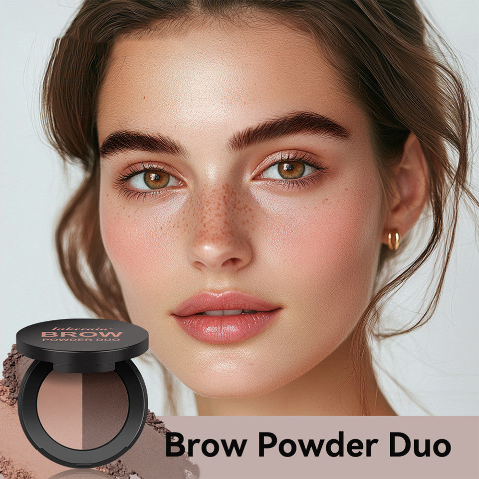 Two-tone Eyebrow Powder Long-lasting Fadeless Natural