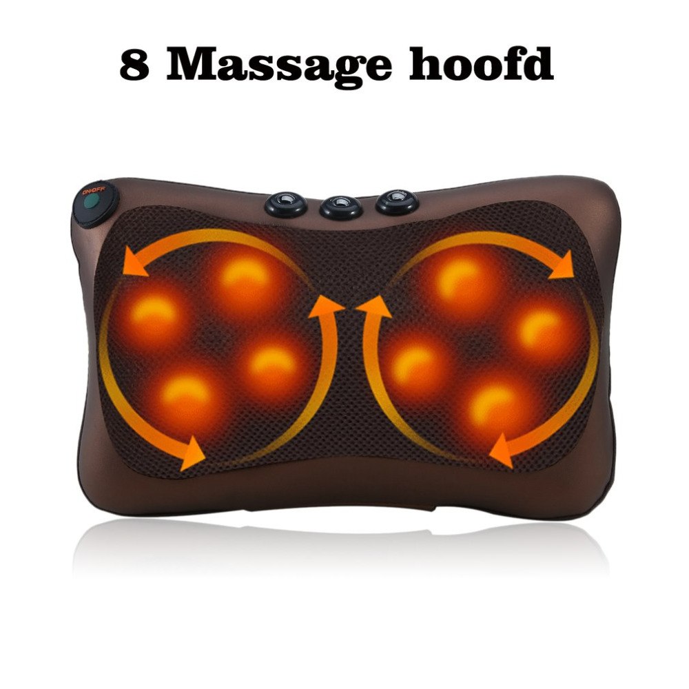 Bil hjemme dual-use magnetisk cervikal massager nakke talje ben skulder ryg multifunktionel massagepude