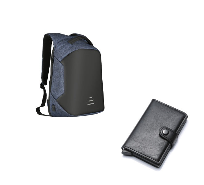 Anti-theft laptop backpack