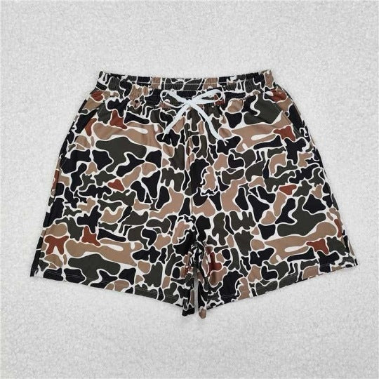 Fashion Women's Elastic Digital Printed Shorts