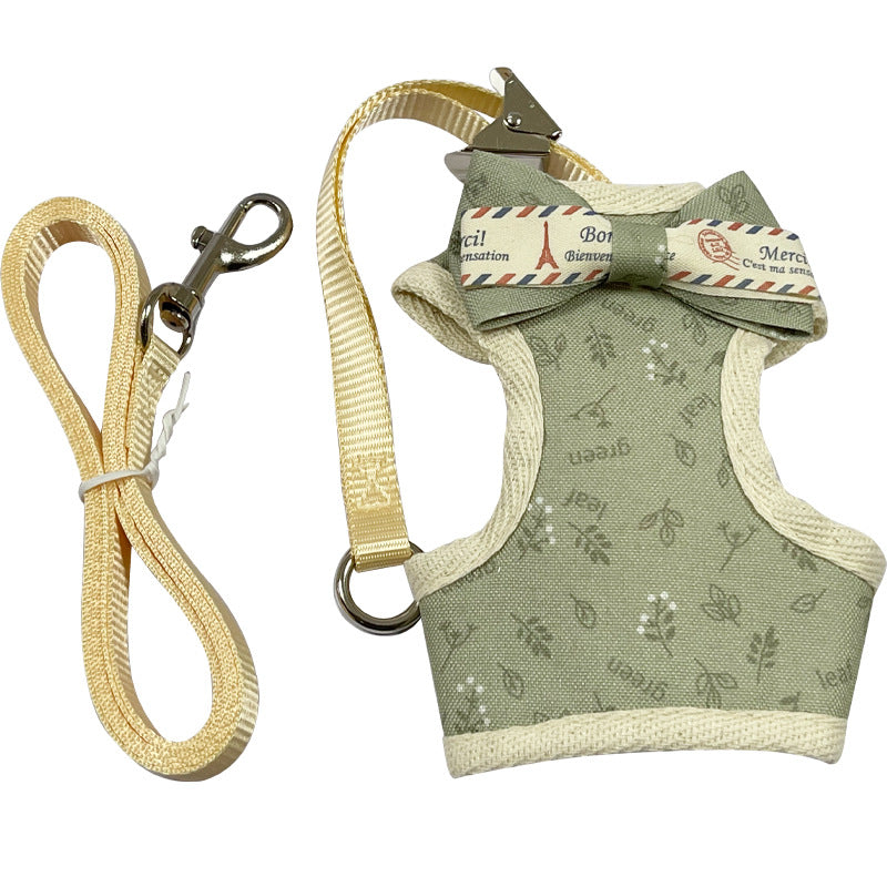 Cat Traction Rope Out Anti Slip Vest Type Adjustable Strap