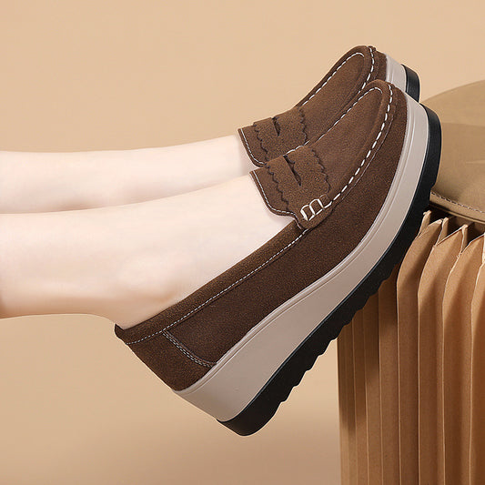 Size Spring And Autumn New Mom Shoes Platform Casual Shoes
