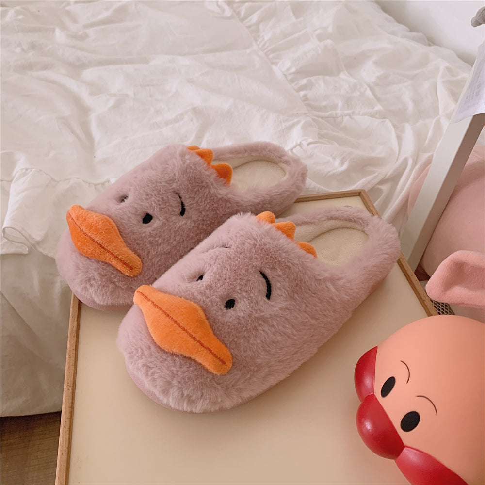 Sliver cotton slippers