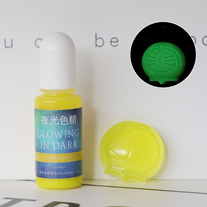 DIY Epoxy Resin Luminous Pigment UV Crystal Drop Glue Mold Color With Luminous Color