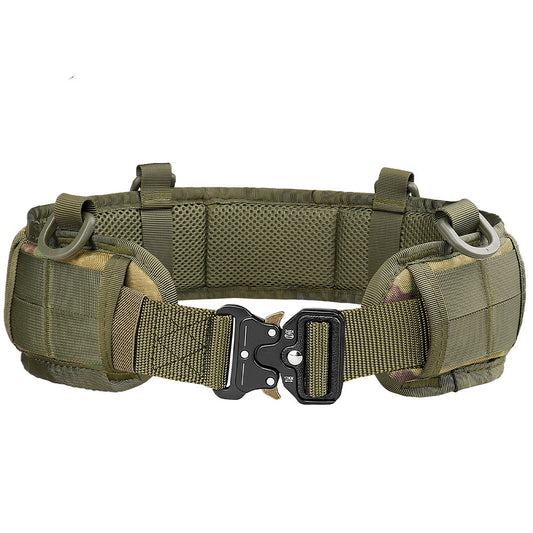 Exclusive For Cross-border Tactical Belt Real CS Field Training Waist Seal Nylon Tactical Belt Cummerbund Suit