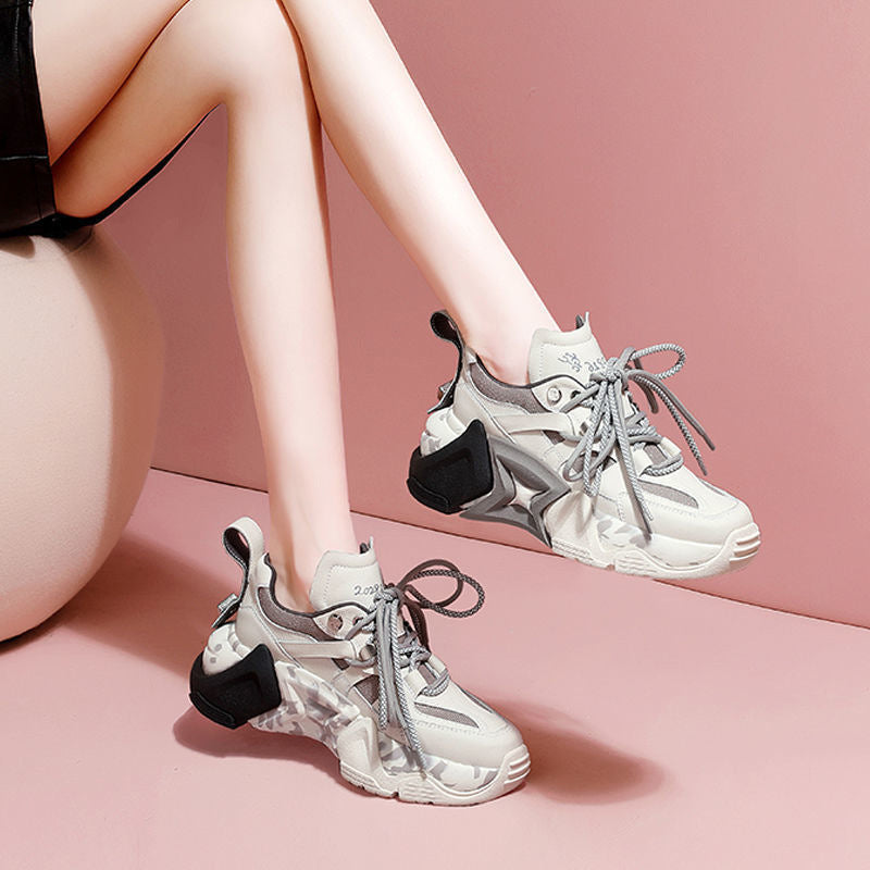 Women's Thick Soled High Sports Casual Shoes