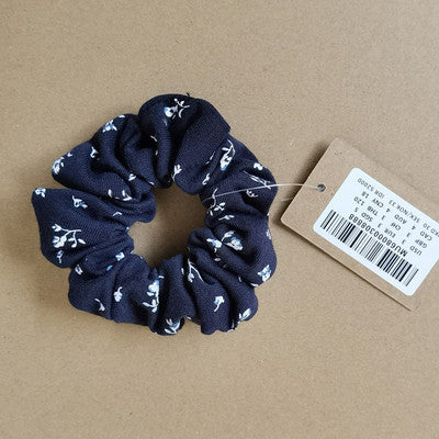 Plaid Print Large Intestine Ring Women's Hair Tie