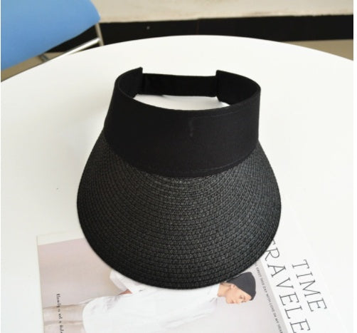 Women's Foldable Hand Woven Bucket  Hat
