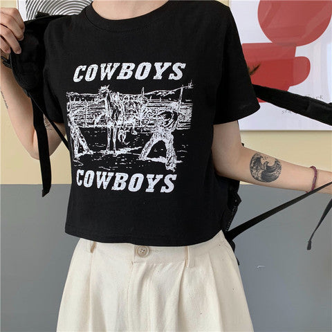 Girlboss-style Womens Basic Short-sleeve T-shirt