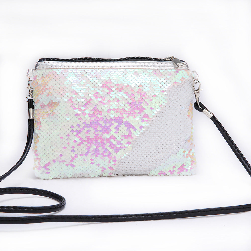 Sparkly one-shoulder bag