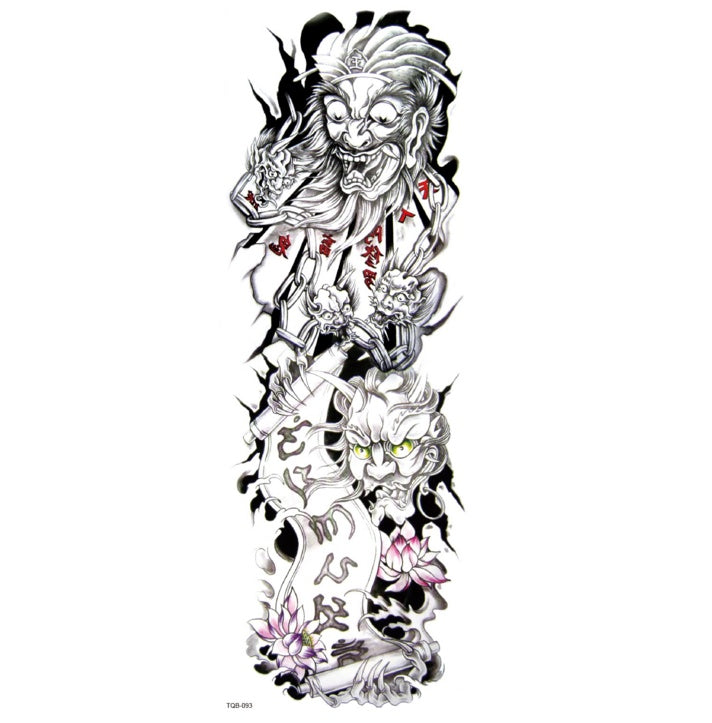 Full arm full arm waterproof tattoo sticker