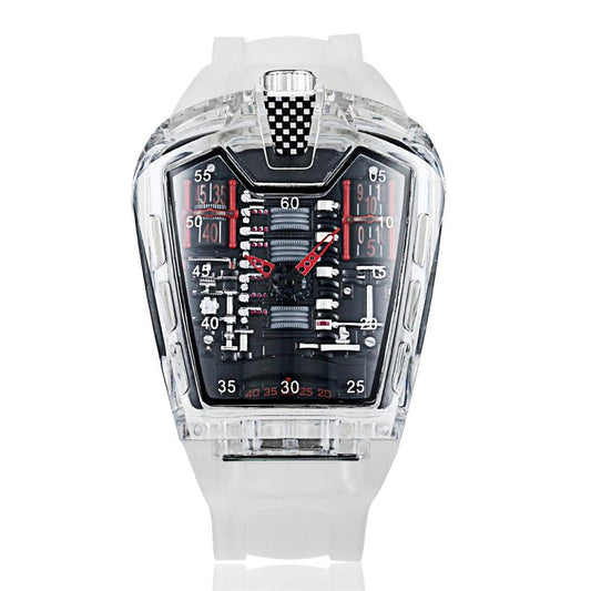 Creative barrel-type non-mechanical watch