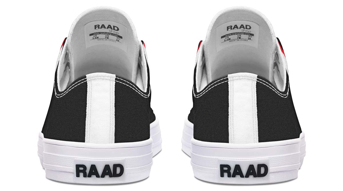 Fashion Print Couple Low-Top Canvas Shoes