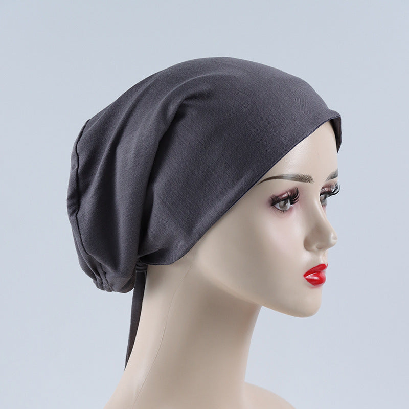 Modal Rayon Lined Elastic Satin Chiffon National Headband