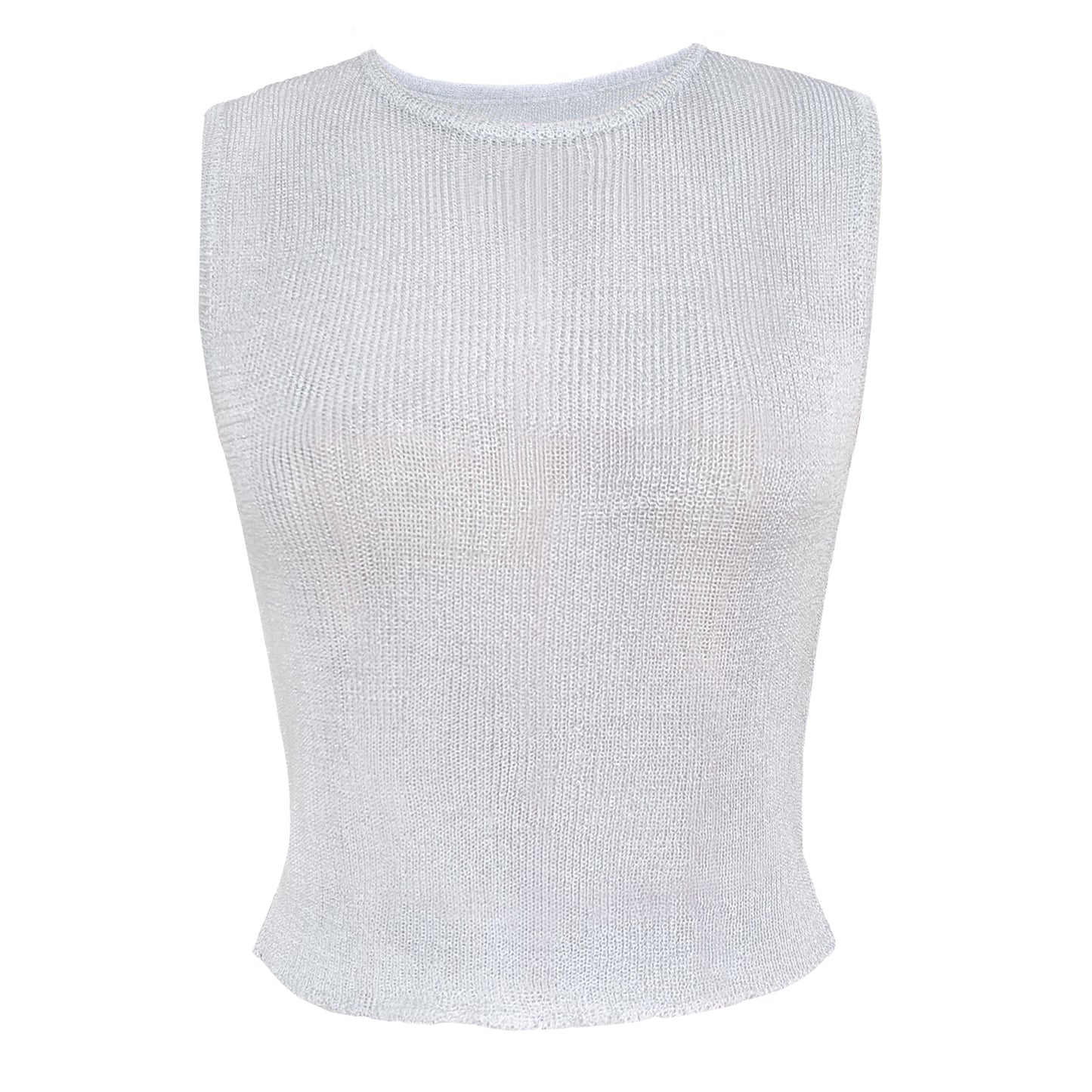 Women's Fashion See-through Vest Top