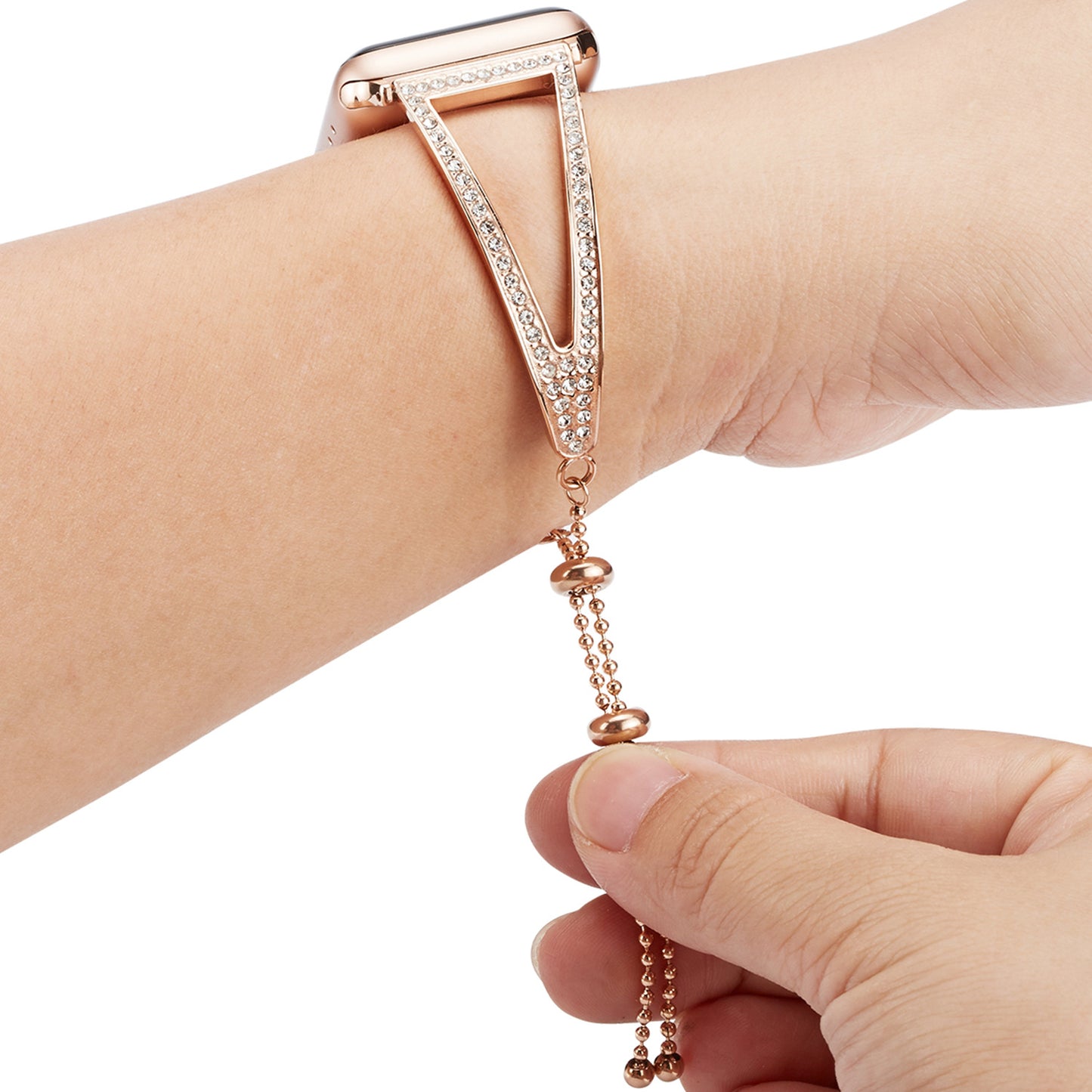 Diamond bracelet strap