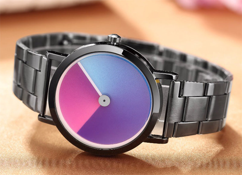 Gradient quartz watch