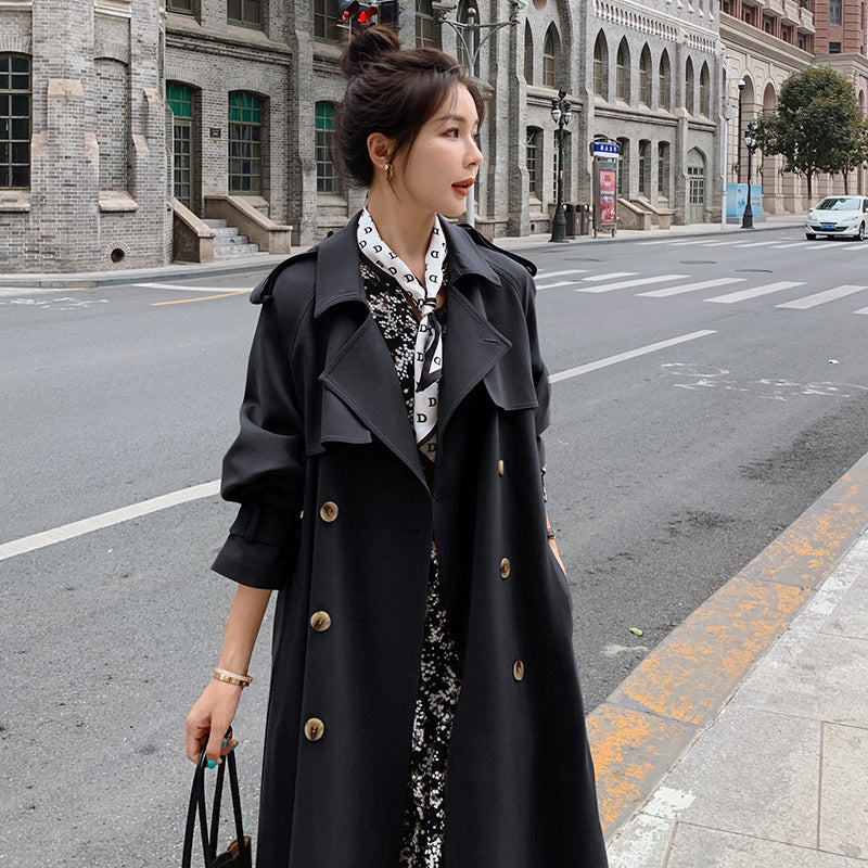 Women's Mid-length Over-the-knee Loose Slimming Waist Coat